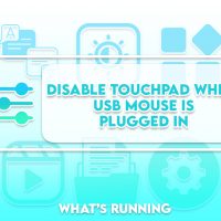 How to Disable the TouchPad When a USB Mouse Is Connected