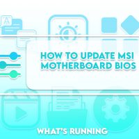 How To Update the BIOS on an MSI motherboard.