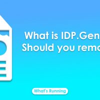 What is IDP.Generic? Should you remove it?