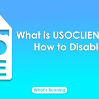 What is USOCLIENT.EXE and How to Disable it?