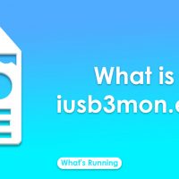 What is iusb3mon.exe (Is It Safe To Remove)