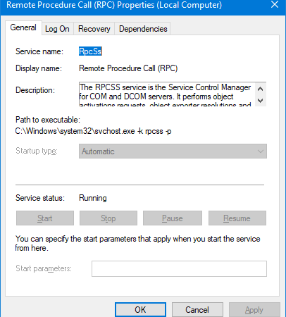 remote-procedure-call-windows-service