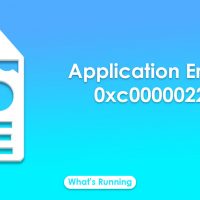 Application Error 0xc0000022 [SOLVED]