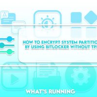 How to encrypt system partition by using BitLocker without TPM