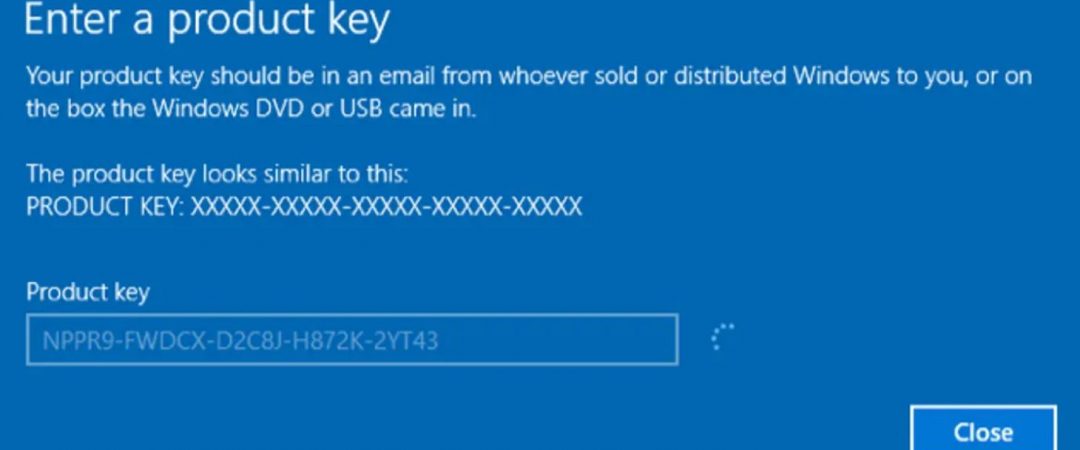 PRODUCTKEY